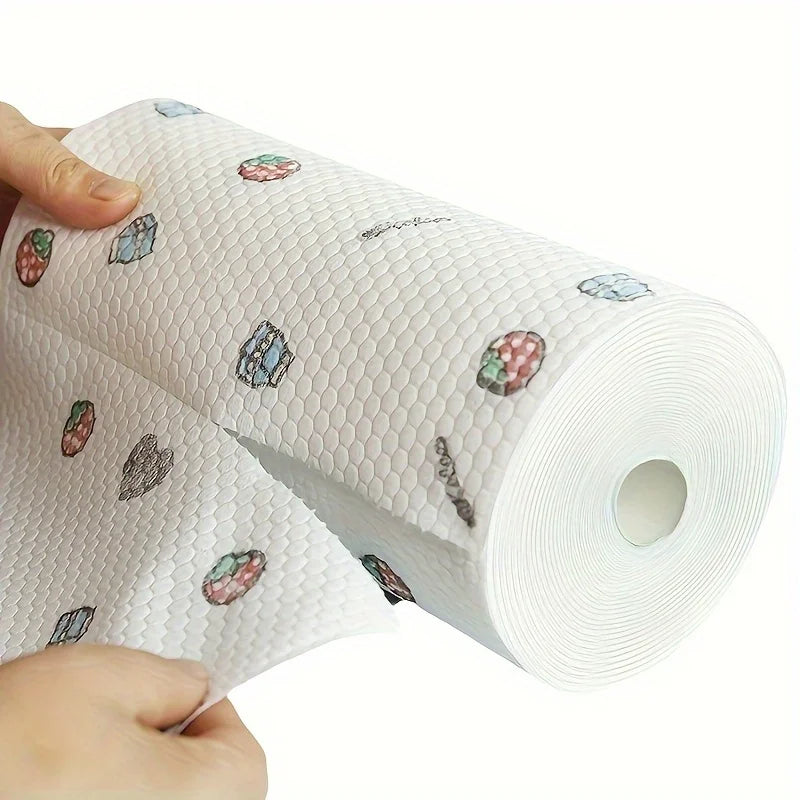 Kitchen Cleaning Cloths on a Roll – 50 or 100 Sheets