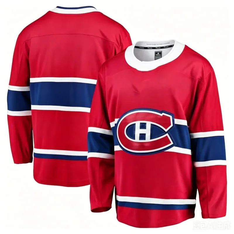 2026 Montreal Canadiens Dobson #53 Hockey Jersey | Classic Red White V-Neck Fan Top
