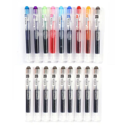 Colourful Fountain Pens – 9-Pen Set, Extra Fine Nib