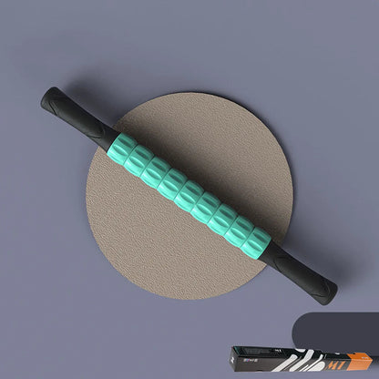 Gear Massage Stick Yoga Deep Muscle Relaxation Massage Shaft Personal Training Fascia Roller Plastic Roller Stick Shaft Fitness