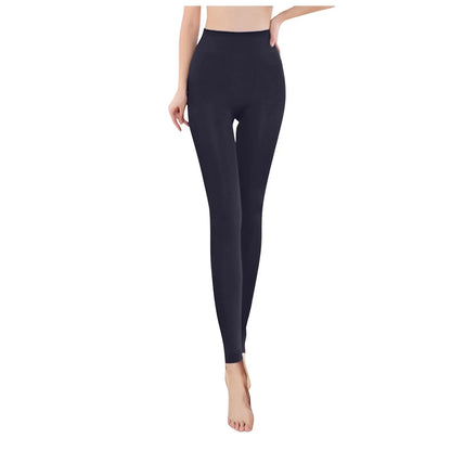 Fleece-Lined Sheer-Look Tights – Women's Thermal Winter Tights
