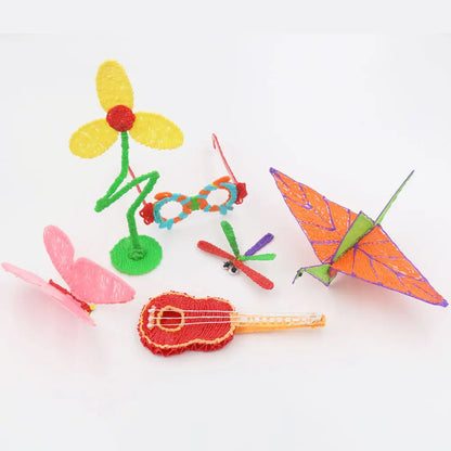 Penna 3D per bambini – Display LCD, velocità regolabile e kit con filamento PLA e custodia