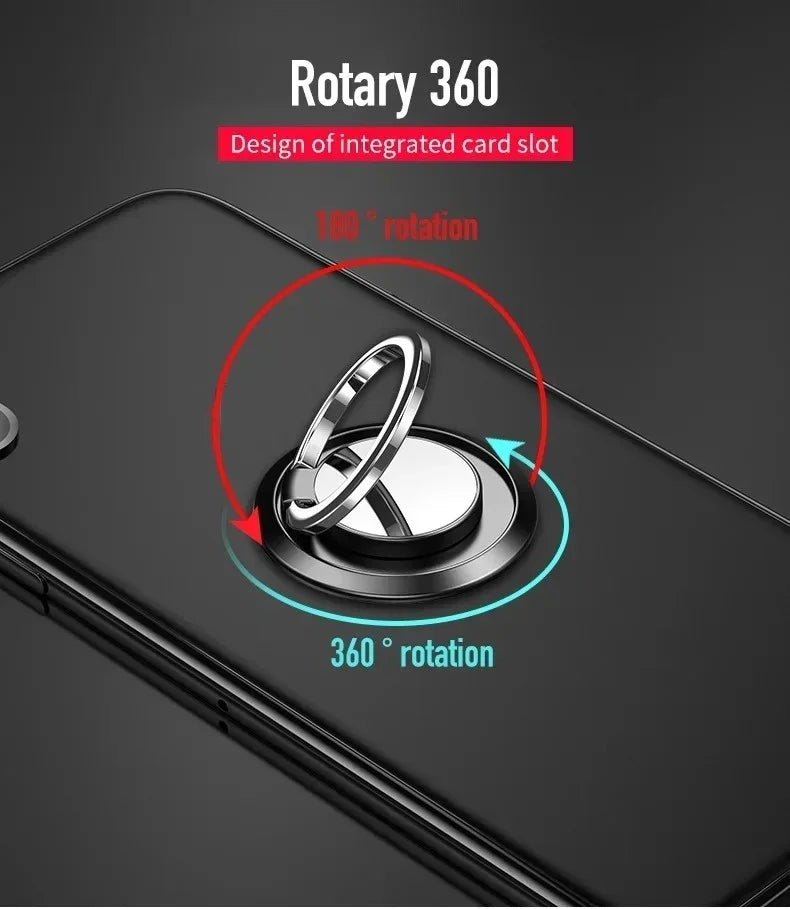 Phone Ring Holder & Stand – 360° Finger Grip
