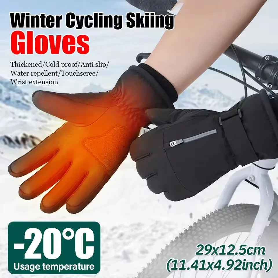 Unisex Thermal Touchscreen Cycling & Ski Gloves