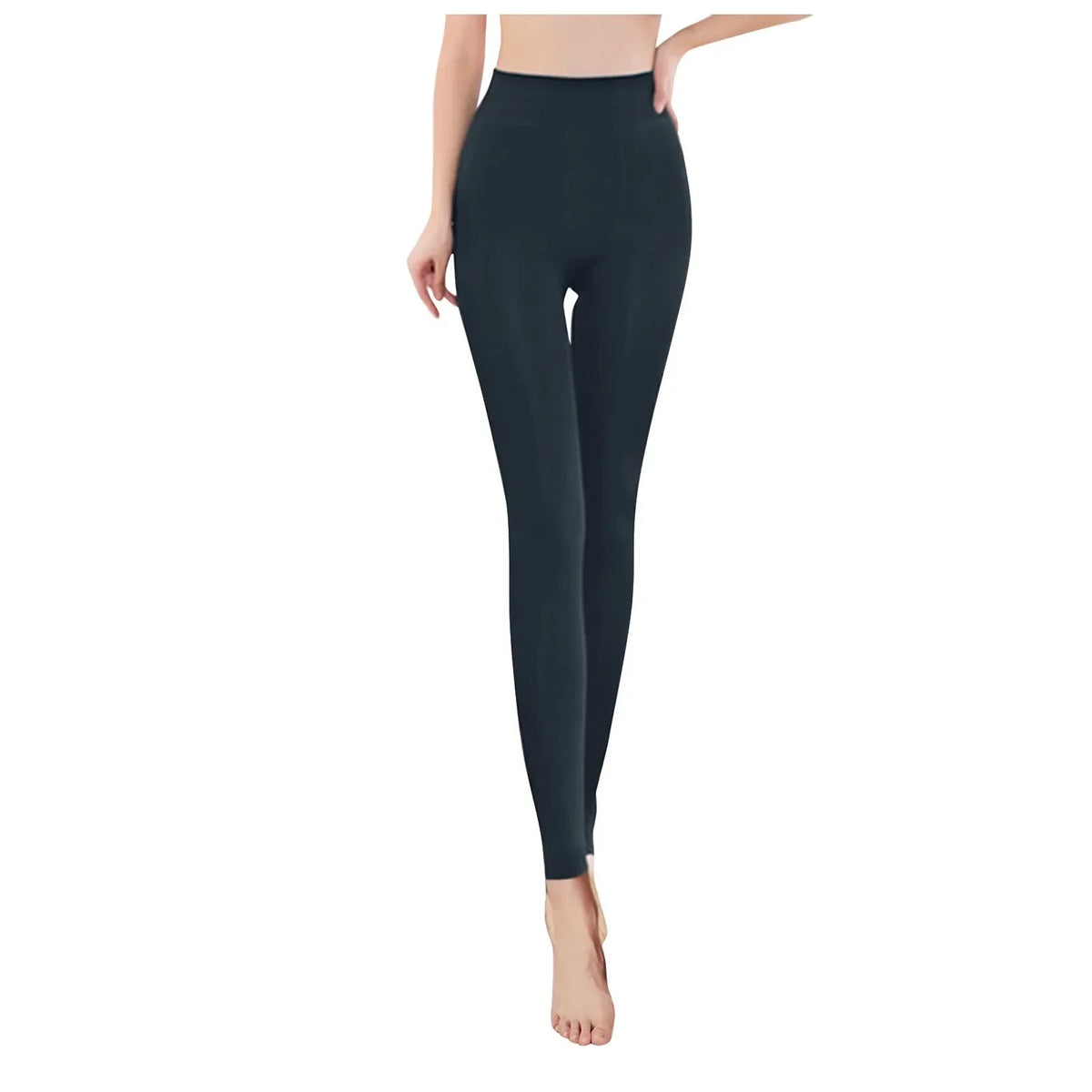 Fleece-Lined Sheer-Look Tights – Women's Thermal Winter Tights