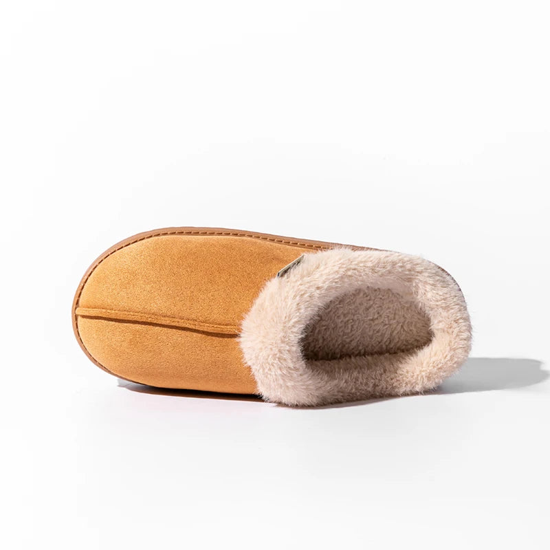 Women's Fluffy Winter Slippers – Warm Non-Slip House Slippers
