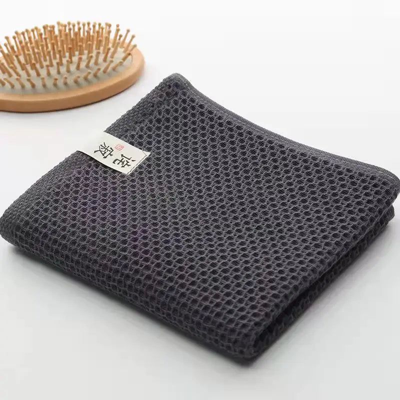 Waffle Cotton Towels – Hand & Bath Towel Bundles