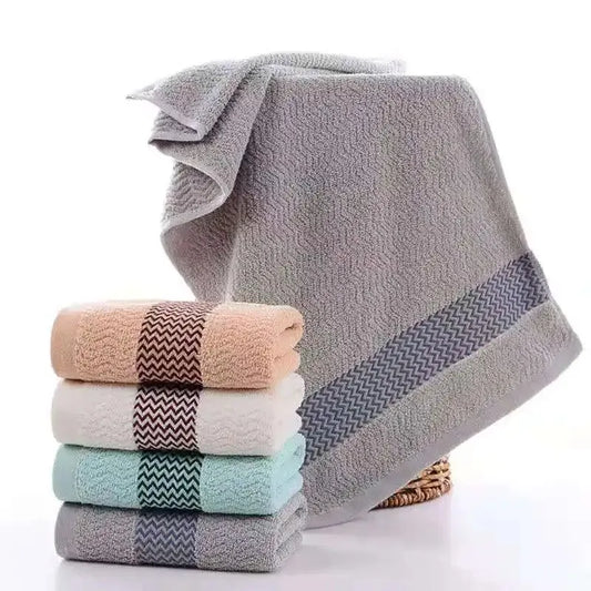 Toallas de mano gruesas de algodón – Paquete de 2, 35 × 75 cm