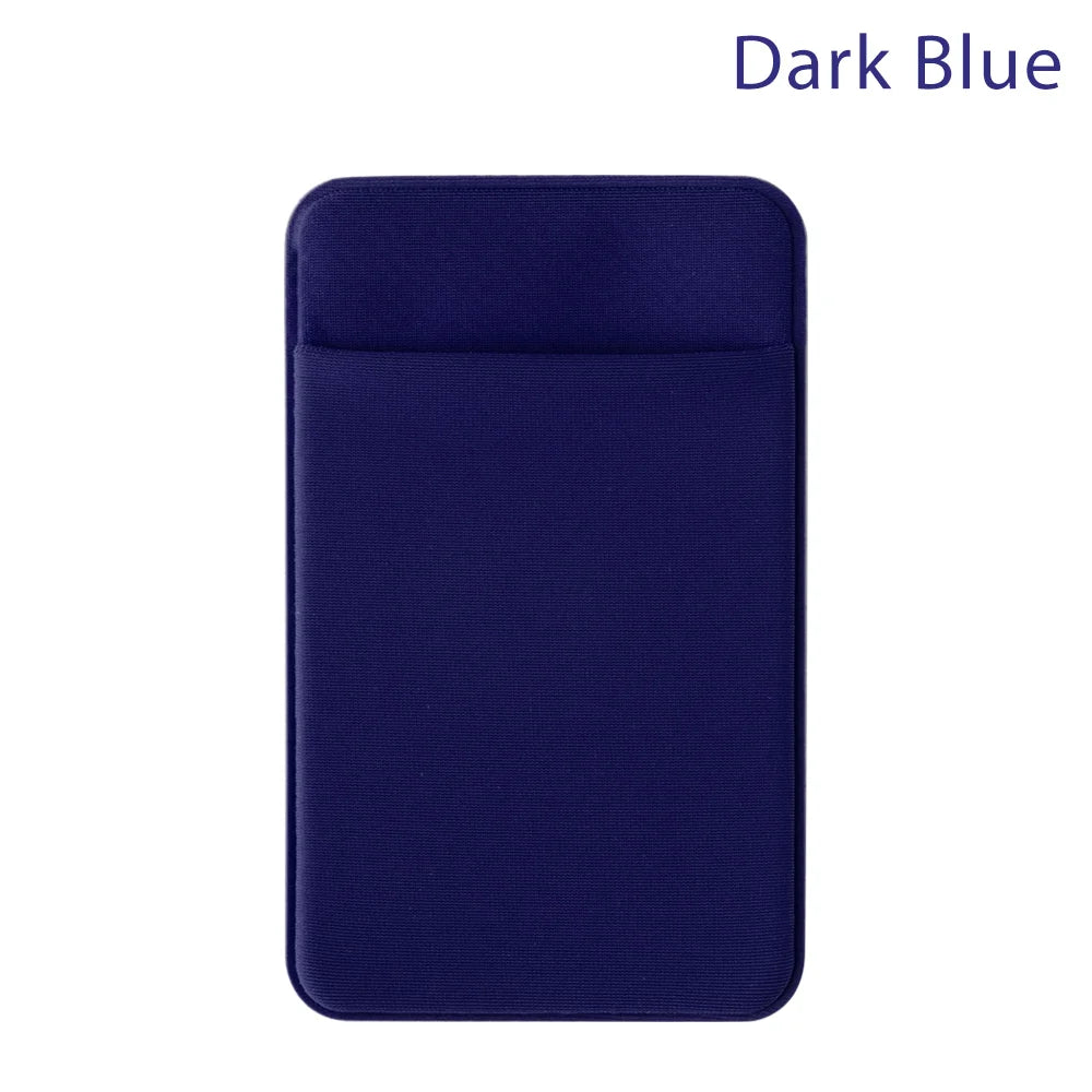 Stick-On Phone Card Holder – Silicone Phone Wallet Pocket