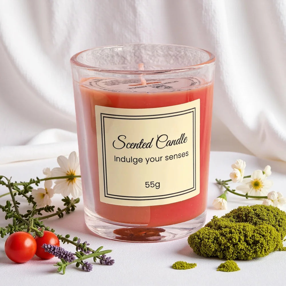 Colored Scented Candles; Premium Gift Box; Handmade Glass Soy Wax; Smokeless Creative Scented Candles; Compan Gifts