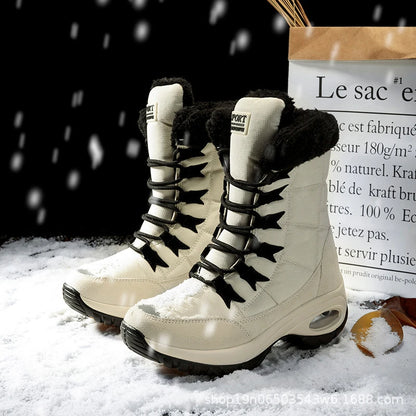 Plush-Lined High-Top Snow Boots – Women's & Teen Girls' Winter Boots