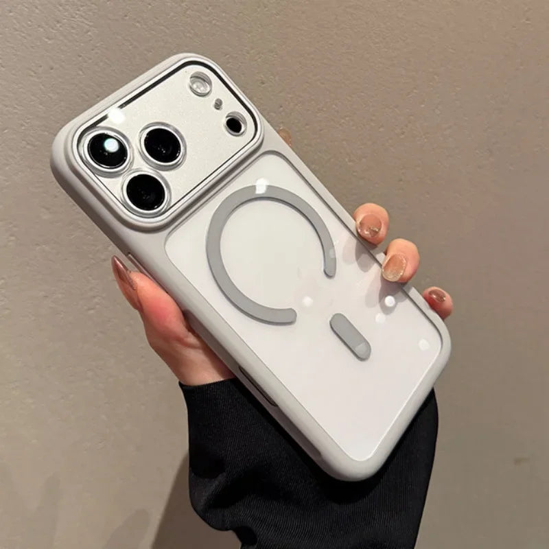 Clear Magnetic Defender iPhone Case
