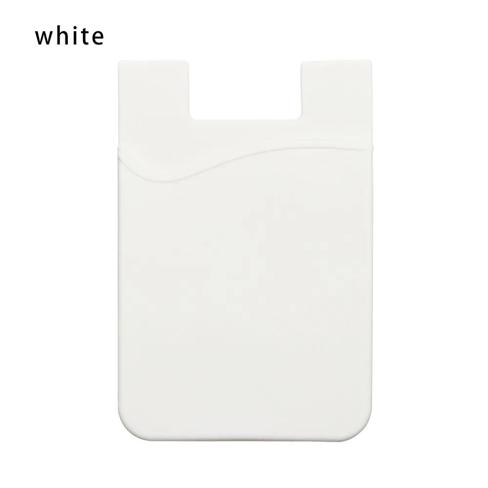 Stick-On Phone Card Holder – Silicone Phone Wallet Pocket