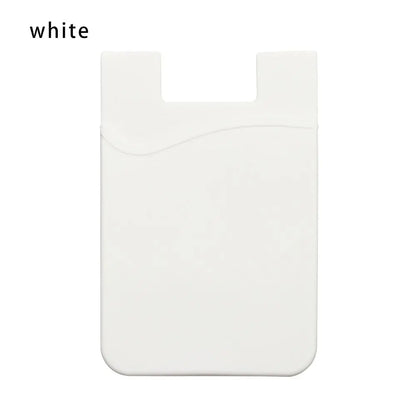 Stick-On Phone Card Holder – Silicone Phone Wallet Pocket