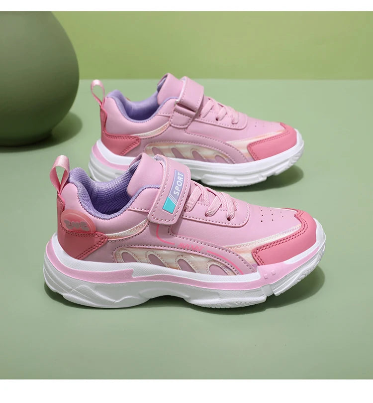 Girls' PU Sneakers