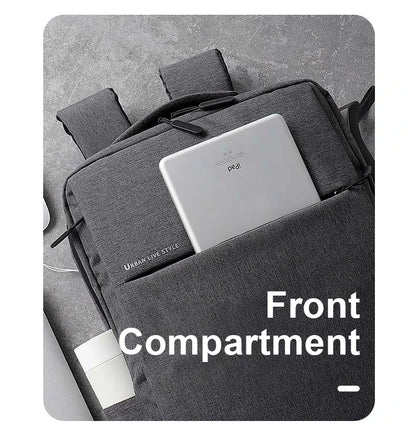 Zaino da viaggio per laptop da 17,3" - Borsa impermeabile da uomo a grande capacità con molte tasche