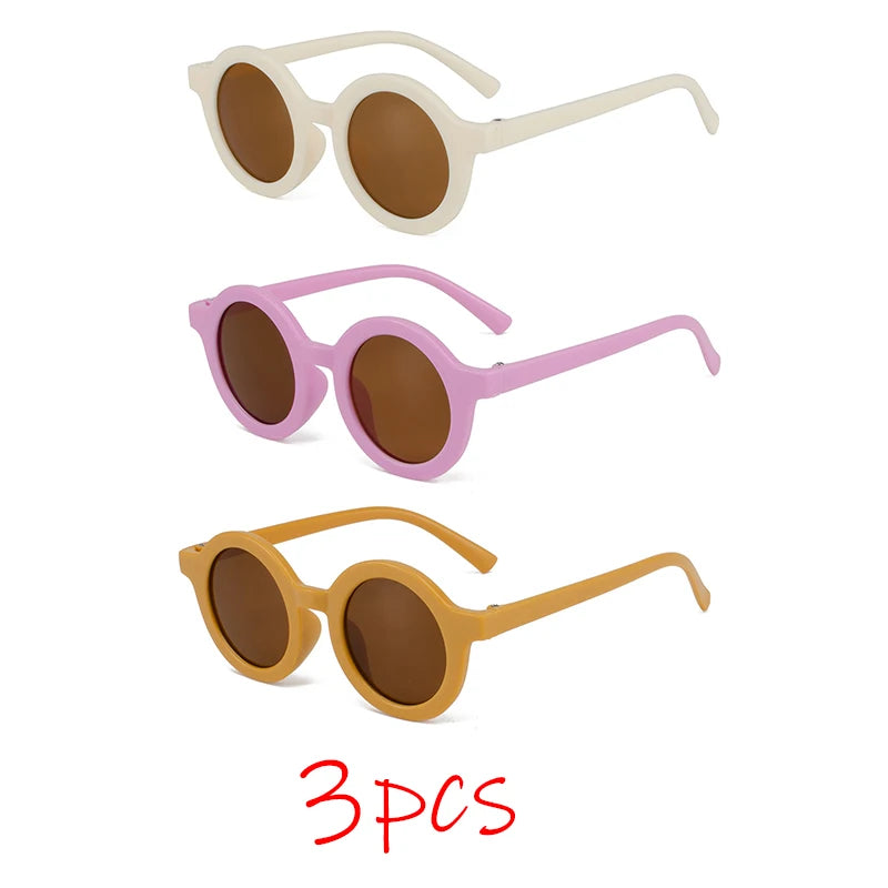 Kids' Round Sunglasses – Toddler & Child Sun Shades, Ages 1–7