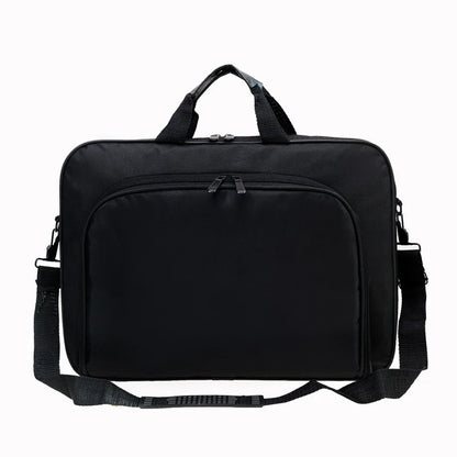 Nylon-Laptoptasche 15,6"-17" - Leichte, reißverschlussgeschlossene Computer-Schultertasche