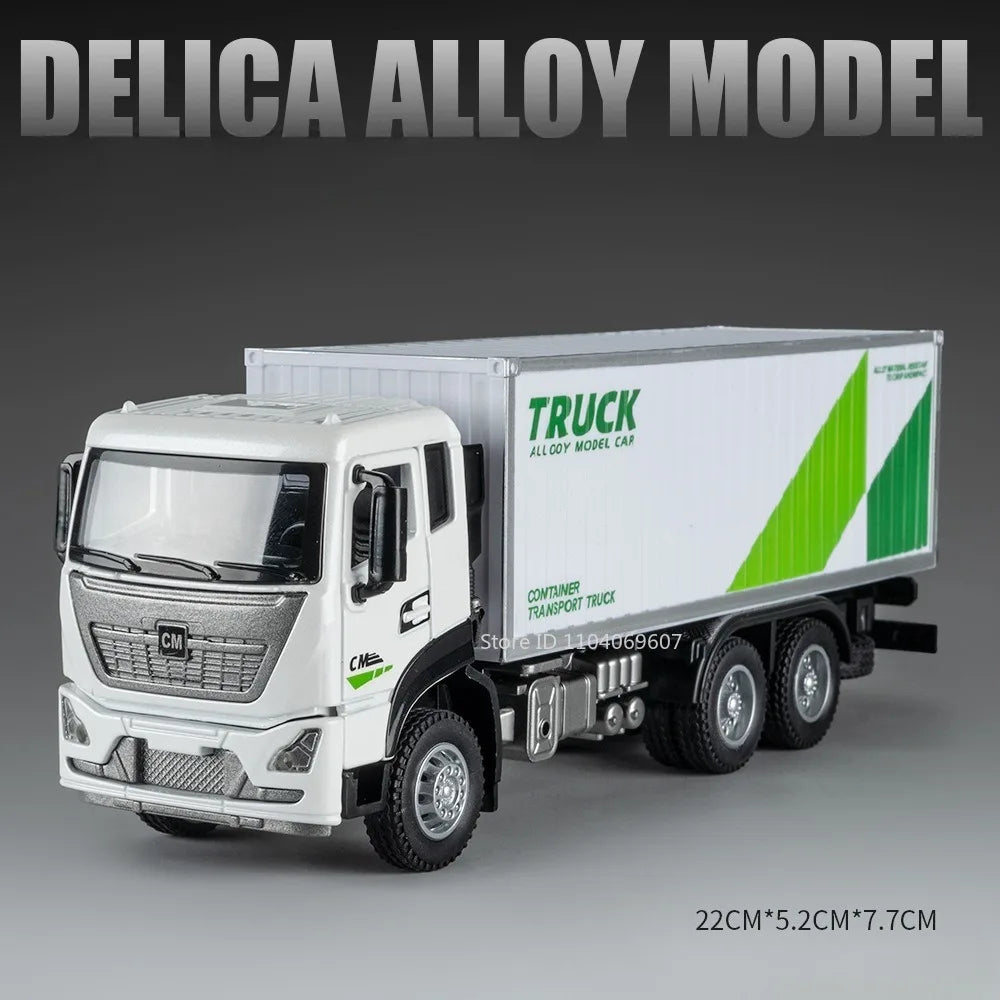1:32 Die-Cast Produce Transport Truck – Fruit & Veggie Container Toy