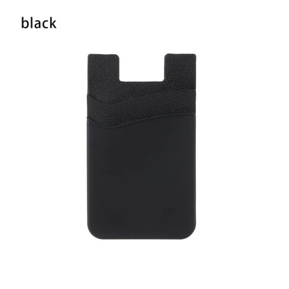 Stick-On Phone Card Holder – Silicone Phone Wallet Pocket