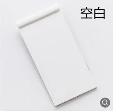 Pocket Kraft Paper Memo Pad Notepad Stationery Scrapbooking Memo Notes To Do List Tear Checklist Note Pad Blank White Labels