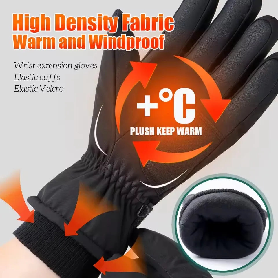 Unisex Thermal Touchscreen Cycling & Ski Gloves