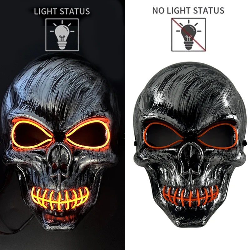 LED Light-Up Pirate Captain Hat - Glowing Tricorn Costume Hat for Halloween & Parties
