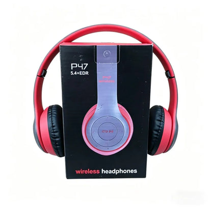 Foldable Bluetooth Headphones – Over-Ear Wireless with Mic