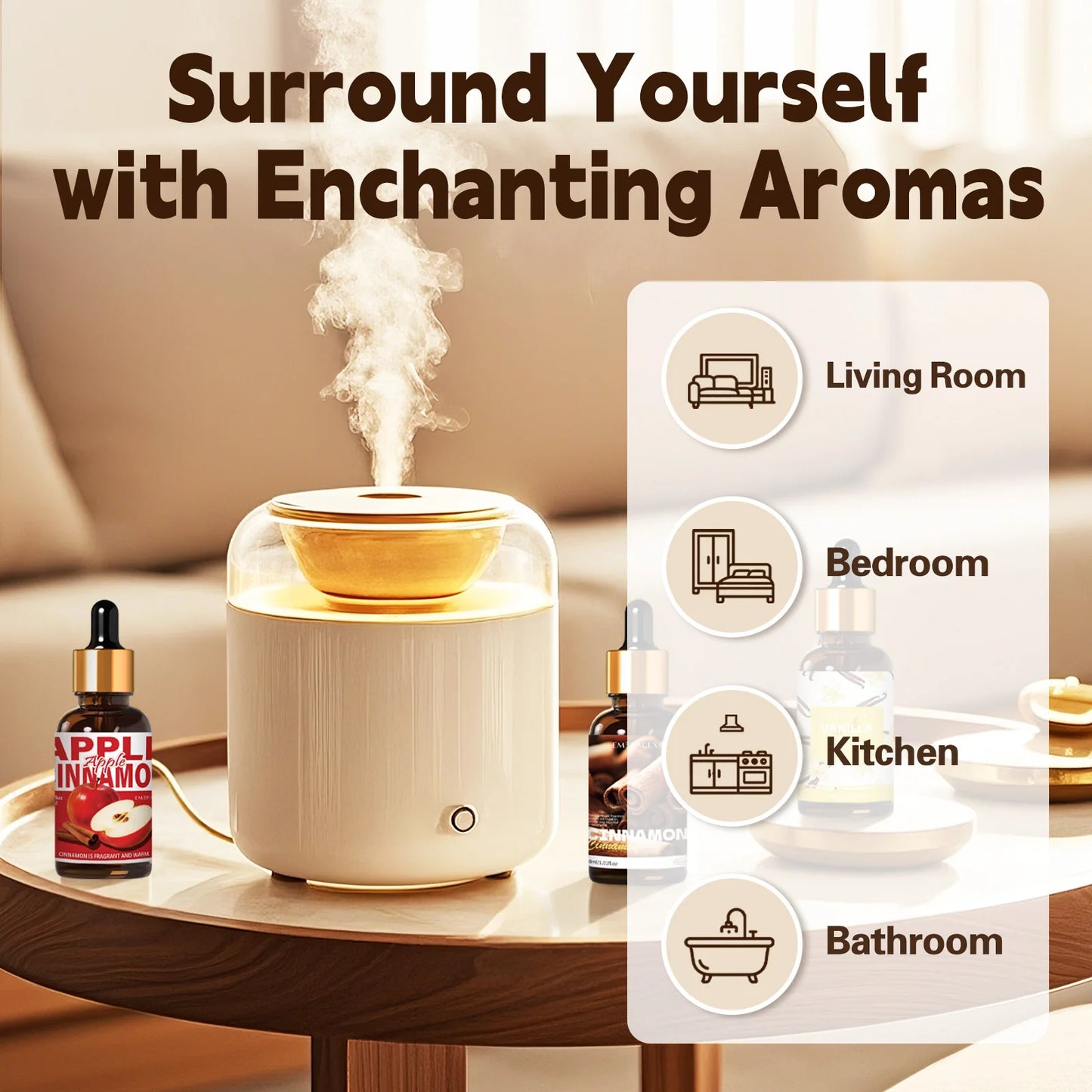 36 Type 30ml Essential Oil Long Lasting Fragrance for Aromatherapy Relaxation Holiday Gifts For Friends