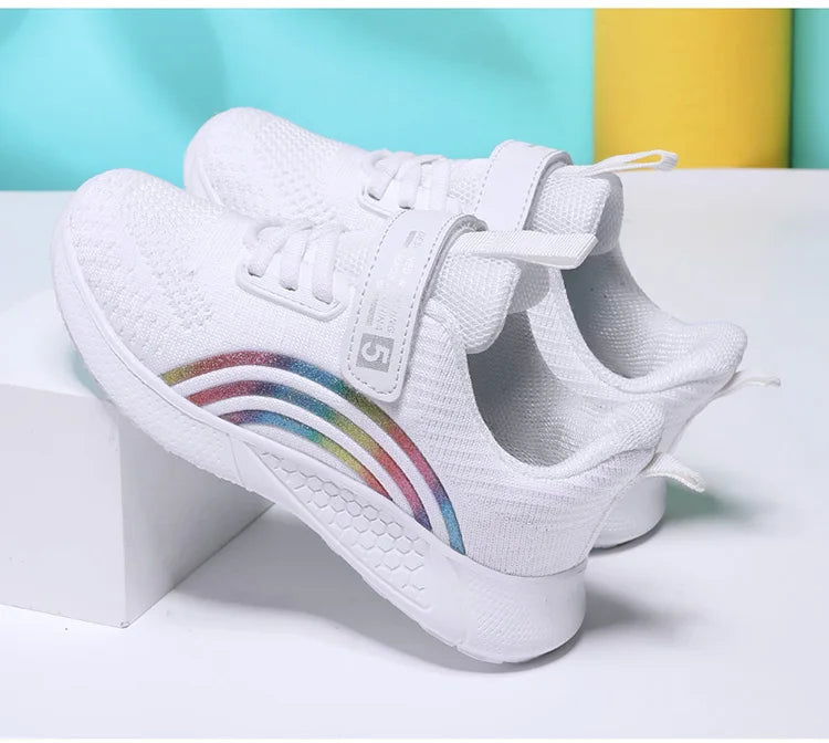 Girls' Mesh Running Sneakers