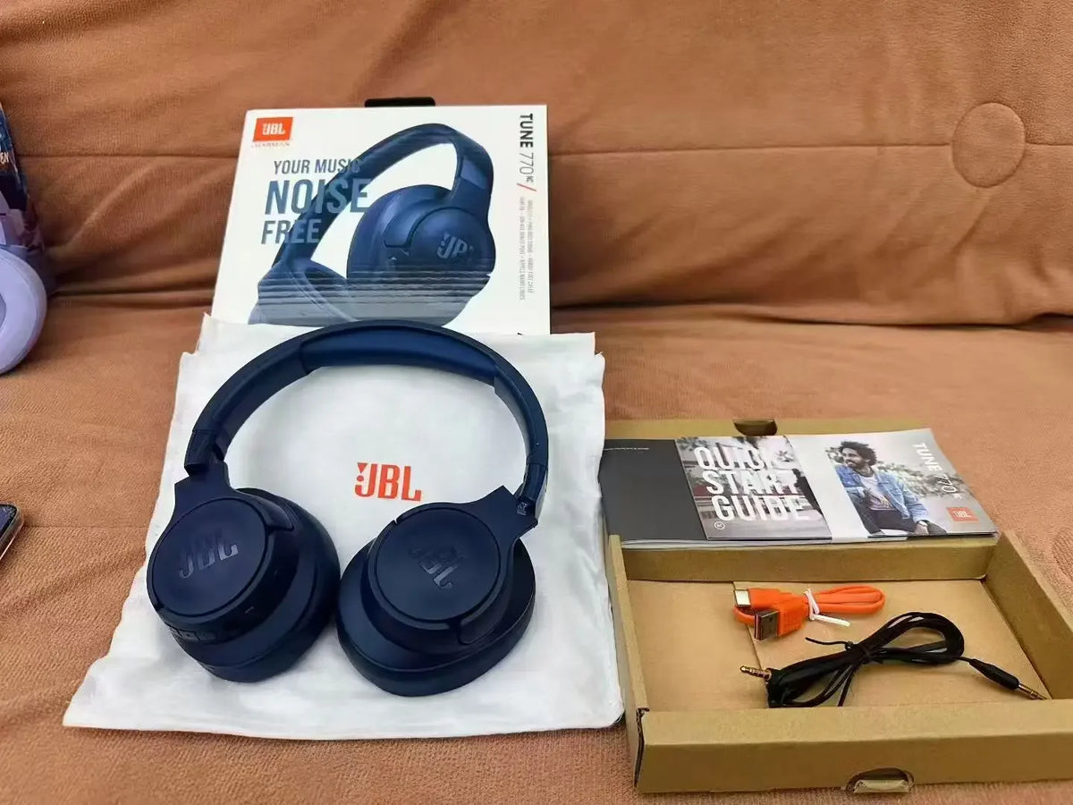 JBL Tune 770NC Wireless Bluetooth Headphones Noise Cancelling Earphone Music Sports JBL engineers have meticulously crafted