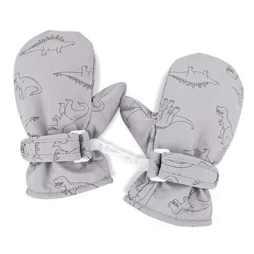 Toddler Winter Snow Mittens – Water-Resistant Baby Ski Mittens