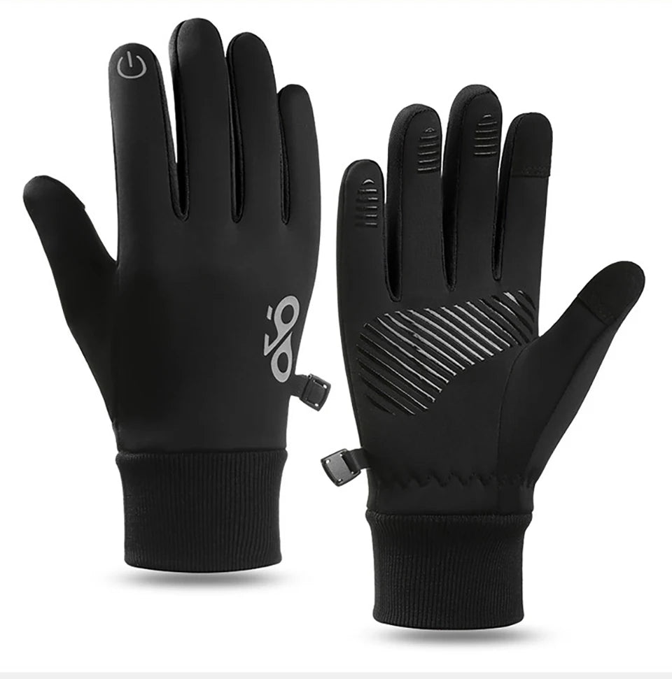 Kids' Thermal Touchscreen Sports Gloves – Anti-Slip (Ages 6–16)