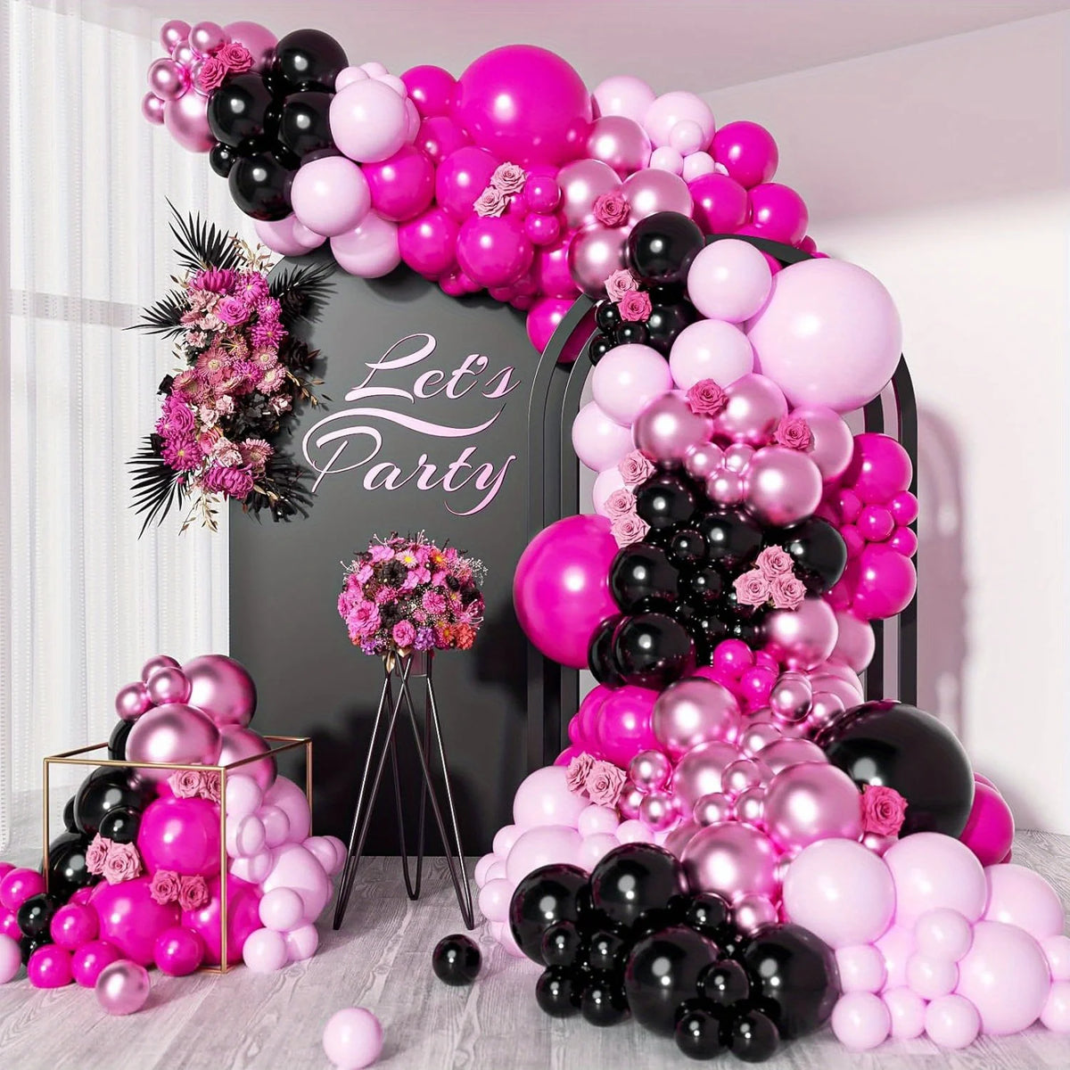 Balloon Garland Arch Kit – 113-Piece Party Balloon Set