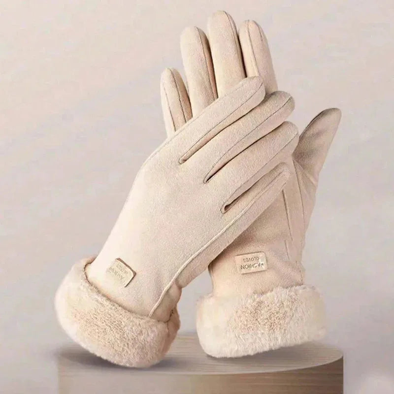 Women's Windproof Thermal Touchscreen Gloves