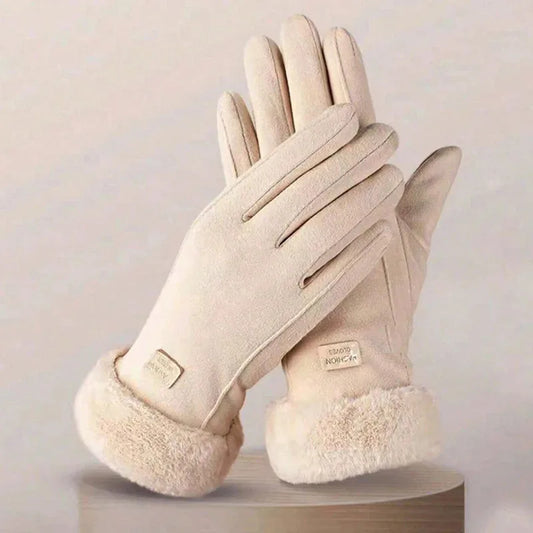 Women's Windproof Thermal Touchscreen Gloves