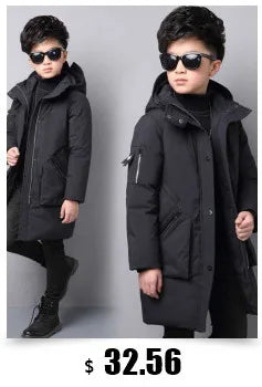 Autumn Winter Down Jacket for Girl Clothes Kids Overalls Snowsuit Baby Boy over Coat Toddler New Clothing Set Parka Real Fur