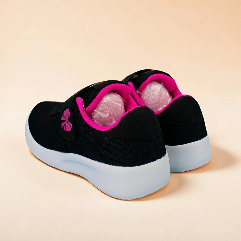 Girls' Hook-and-Loop Sneakers