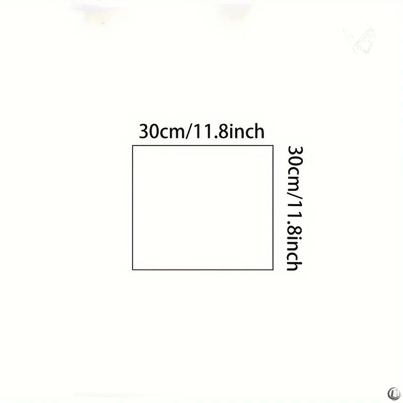 5-Piece Cotton Washcloth Set – Soft 30 × 30 cm Face Towels