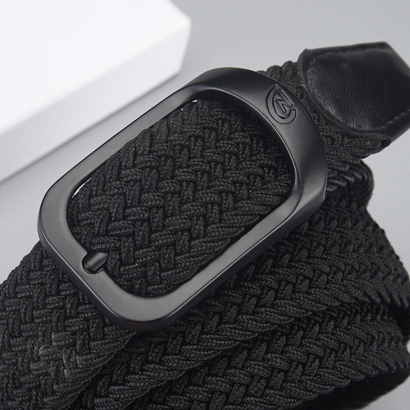Woven Stretch Belt – Braided Elastic Belt for Men & Women
