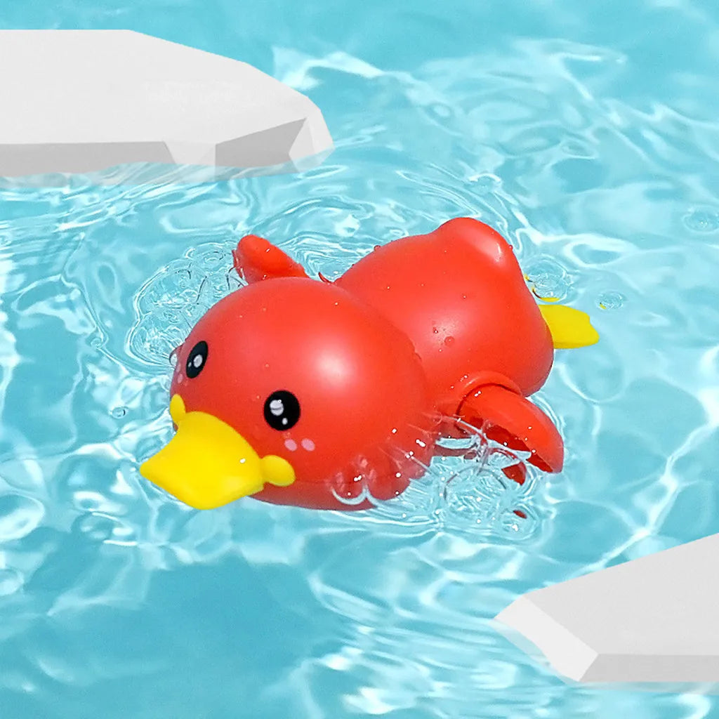 Wind-Up Bath Toys – Swimming Turtle, Duck & Whale for Kids