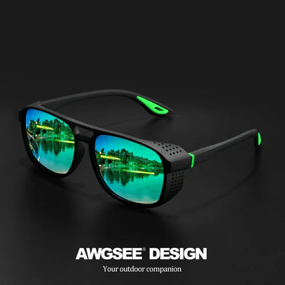 Polarized Sports Sunglasses | Windproof UV400 Cycling Eyewear