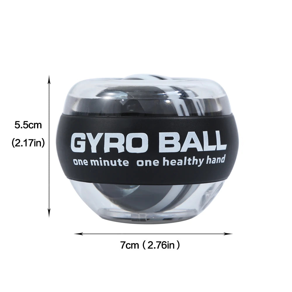 Wrist Power Wrist Hand Ball Auto-Start Grip Ball Strengthener Gyroscopic Arm Gyro Hand Ball Home Fitness Forearm Exerciser