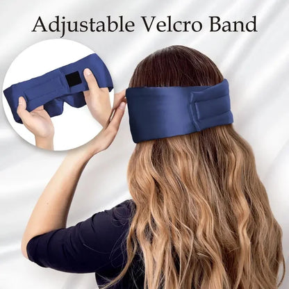 Silk-Touch Sleep Mask – Padded Light-Blocking Eye Mask