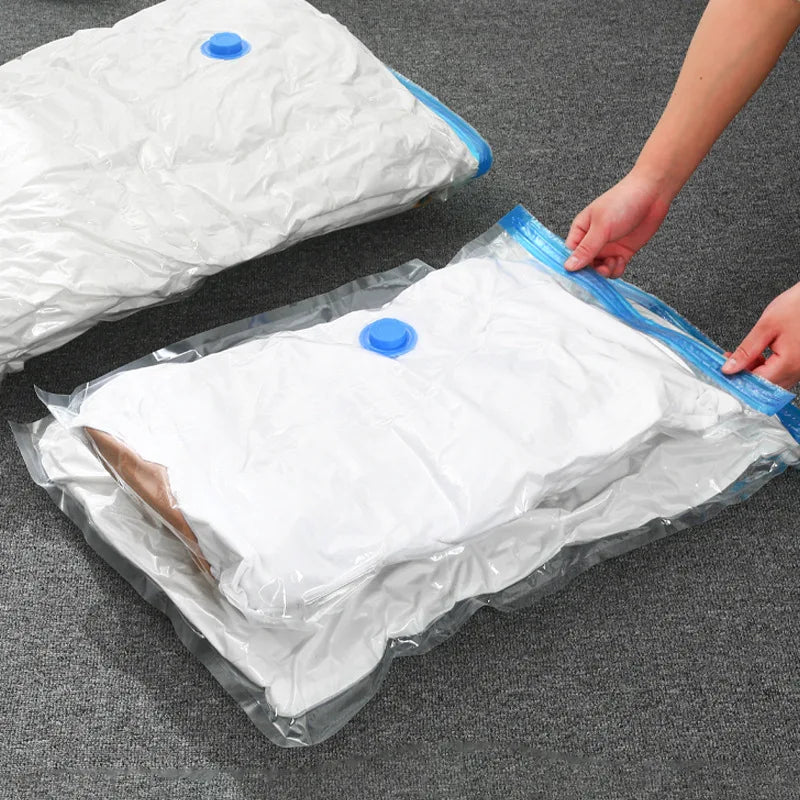 Vacuum Storage Bags 5-Pack | Space Saver Bags for Clothes, Duvets & Bedding, M & L Sizes