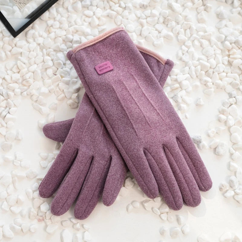 Women's Soft-Lined Windproof Touchscreen Gloves