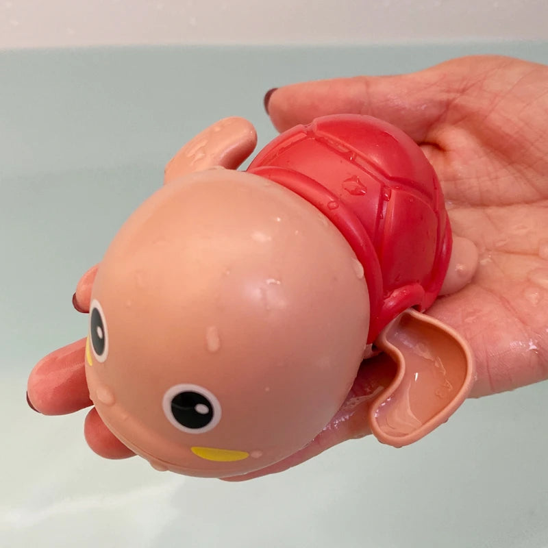 Wind-Up Bath Toys – Swimming Turtle, Duck & Whale for Kids