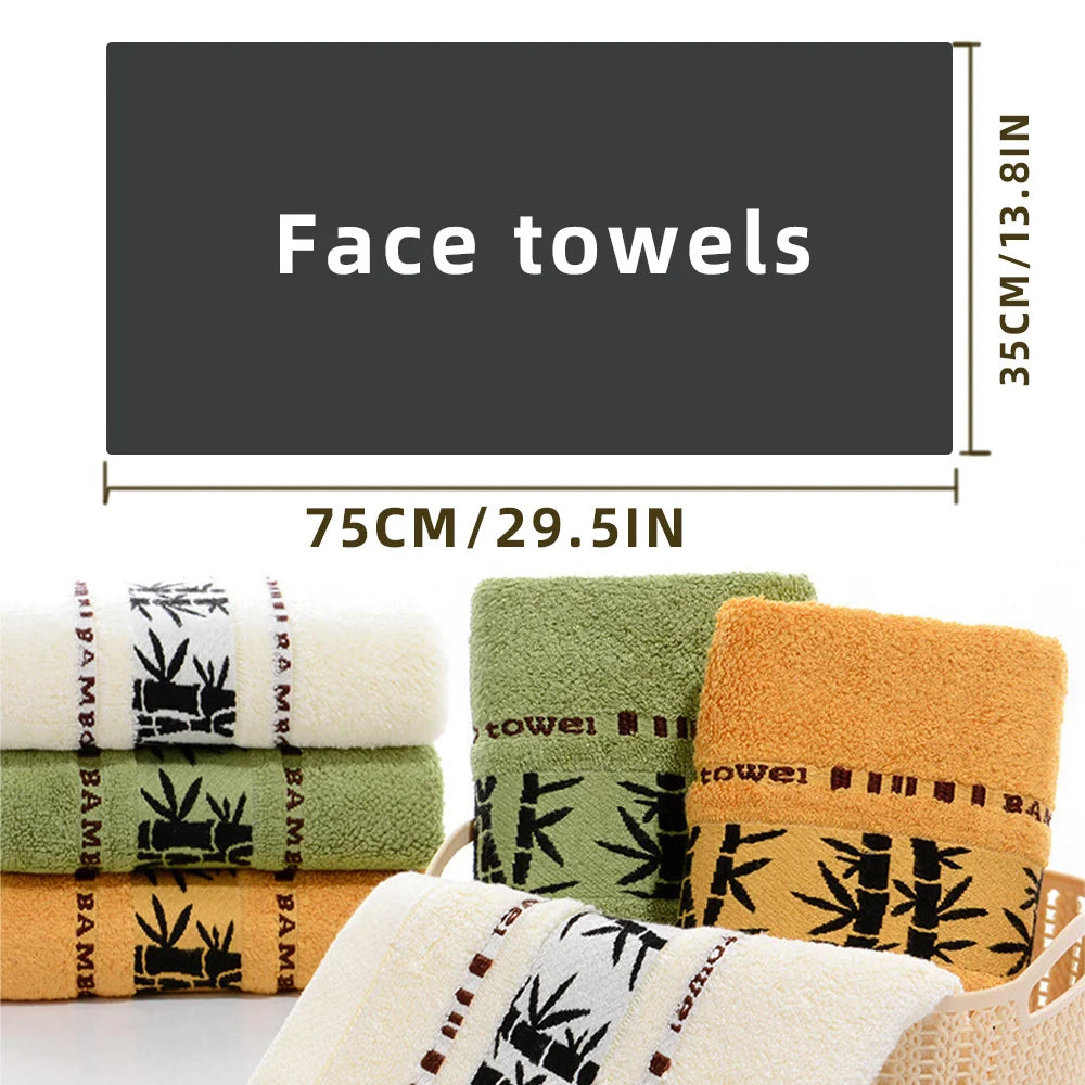 Bamboo Fibre Hand Towels – Soft 34 × 74 cm Towels, 1, 2 or 4 Pack