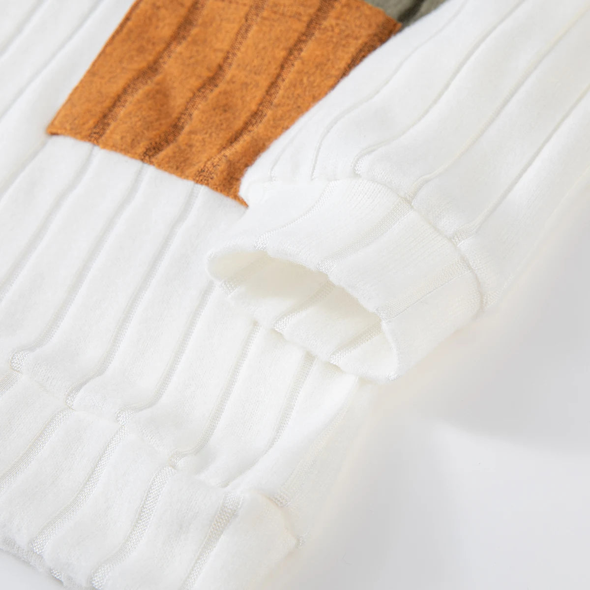 Boys' Colour Block Sweater & Pants Set - Long Sleeve Winter Outfit, Sizes 90-130
