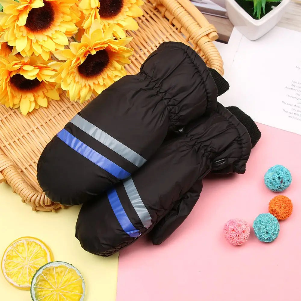 Kids' Ski Mittens – Water-Resistant Snow Mittens, Toddler to Age 13